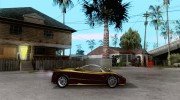 Pagani Zonda R для GTA San Andreas миниатюра 5