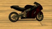 GTA 4 EFLC Hakuchou Custom для GTA San Andreas миниатюра 3