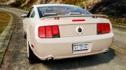 Ford Mustang GT 2005 для GTA 4 миниатюра 3