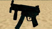 MP5K Black Blue Abstract for GTA San Andreas miniature 1