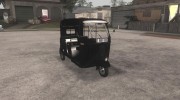 Indian Auto Rickshaw Tuk-Tuk for GTA San Andreas miniature 1