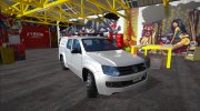 Volkswagen Amarok 2012 Кунг (SA Style) para GTA San Andreas miniatura 1