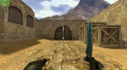 Knife w/ Blue Splat and Wooden Handle для Counter Strike 1.6 миниатюра 1