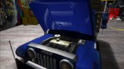 Willys Jeep CJ-5 con Estacas Stylo Colombia para GTA San Andreas miniatura 5