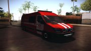 Mercedes-Benz Sprinter 313CDI (ПСА-ММ) МЧС России для GTA San Andreas миниатюра 2