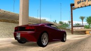 GTA 4 Turismo для GTA San Andreas миниатюра 4