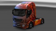Скин Dragons для Iveco Hi-Way для Euro Truck Simulator 2 миниатюра 1