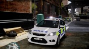 Ford Focus Estate 09 police UK. for GTA 4 miniature 1