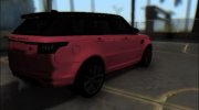 Range Rover SVR 2018 para GTA San Andreas miniatura 4