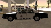 LTD Crown Victoria 1991 Las Vegas Metro Police para GTA San Andreas miniatura 5