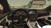 BMW M6 E63 2010 для GTA San Andreas миниатюра 16
