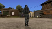 Skin HD Umbrella Soldier v2 для GTA San Andreas миниатюра 5