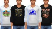 Wicked Cool Hoodies for Sims 4 miniature 2