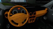 Dacia Logan Black Style для GTA San Andreas миниатюра 6