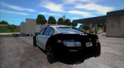 BMW M5 (F10) LAPD para GTA San Andreas miniatura 4