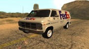 GMC 5500 FedEx Cargo Van для GTA San Andreas миниатюра 1