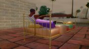 Kanata Konoe Bed para GTA San Andreas miniatura 2
