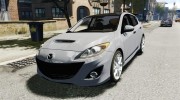 Mazda Speed 3 2010 для GTA 4 миниатюра 1
