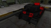 Черно-красные зоны пробития PzKpfw VI Tiger (P) para World Of Tanks miniatura 1