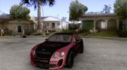 Bentley Continental SS Skin 4 для GTA San Andreas миниатюра 1