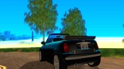 Mini Cooper Convertible para GTA San Andreas miniatura 3