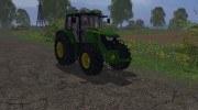 John Deere 6150M para Farming Simulator 2015 miniatura 2