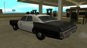 Dodge Polara 1971 Los Angeles Police Dept для GTA San Andreas миниатюра 4