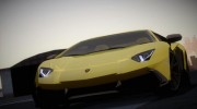 Lamborghini Aventador LP720-4 50th Anniversario 2013 для GTA San Andreas миниатюра 4