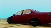 Toyota Camry 2.2 LE для GTA San Andreas миниатюра 3