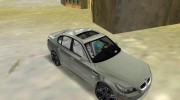 BMW M5 E60 TT Black Revel for GTA Vice City miniature 2