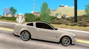 Ford Mustang GT B&W для GTA San Andreas миниатюра 5