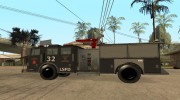 MTL Fire Truck GTA V for GTA San Andreas miniature 2