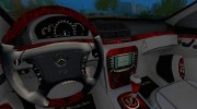 Mercedes-Benz S600 Biturbo 2003 v2 для GTA San Andreas миниатюра 6