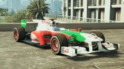 Force India F1 для GTA 5 миниатюра 4