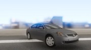 Nissan Altima 2009 for GTA San Andreas miniature 1