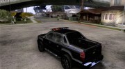 Chevrolet Avalanche Police para GTA San Andreas miniatura 3