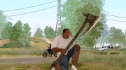 Waster axes from Dead Space 3 для GTA San Andreas миниатюра 3