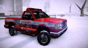 FDSA Brush Patrol Car для GTA San Andreas миниатюра 2