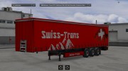 Swiss-Trans Trailer для Euro Truck Simulator 2 миниатюра 3