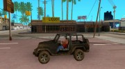 Jeep Wrangler для GTA San Andreas миниатюра 2
