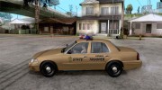 Ford Crown Victoria Kansas Police para GTA San Andreas miniatura 2