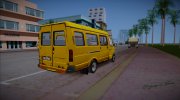 ГАЗель 3221 Маршрутное такси for GTA Vice City miniature 4