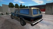 Chevrolet Suburban FBI 1986 (SA Style) for GTA San Andreas miniature 10