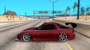 Mazda Rx7 C-West для GTA San Andreas миниатюра 2