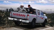 Nissan Ddsen Double Cab para GTA 5 miniatura 9