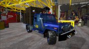 Willys Jeep CJ-5 con Estacas Stylo Colombia para GTA San Andreas miniatura 2
