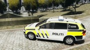 Volkswagen Passat - Norwegian Police Edition 2012 for GTA 4 miniature 2