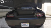Dodge Challenger Hellcat 2016 1.1 for GTA 5 miniature 9