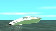 Mamba Speedboat para GTA San Andreas miniatura 4