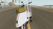 Faggio GTA V для GTA San Andreas миниатюра 4